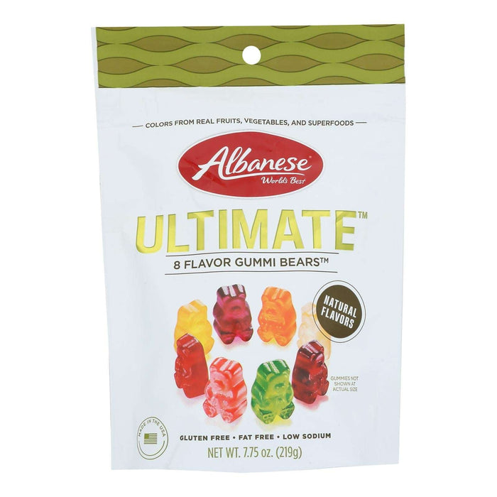 Albanese Ultimate Gummy Bears - 8 Oz. Case of 6