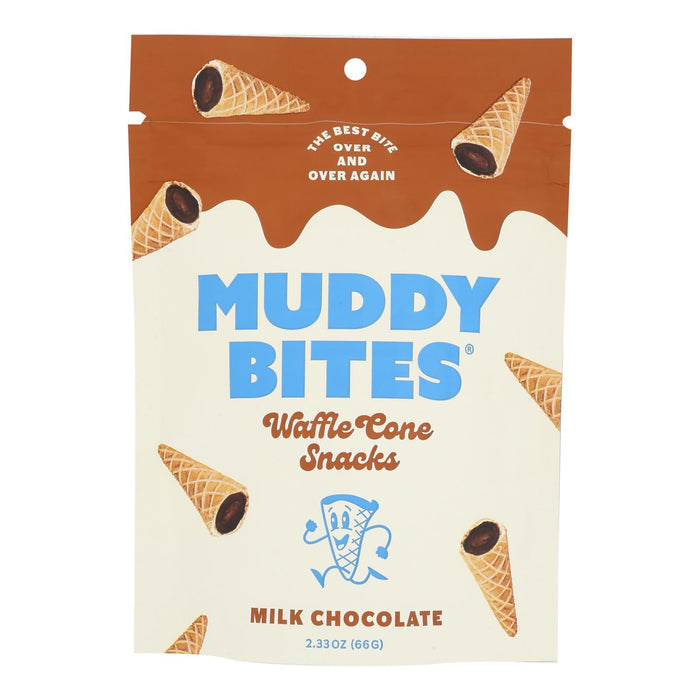 Muddy Bites Milk Chocolate, 2.33 Oz, Case of 12