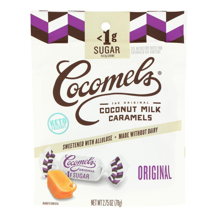 Cocomels Caramel Coconut Milk Original Sugar Free - 2.75 Oz Pack of 6