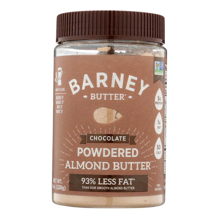 Barney Butter Chocolate Powdered Almond Butter, 8 Oz, Case of 6