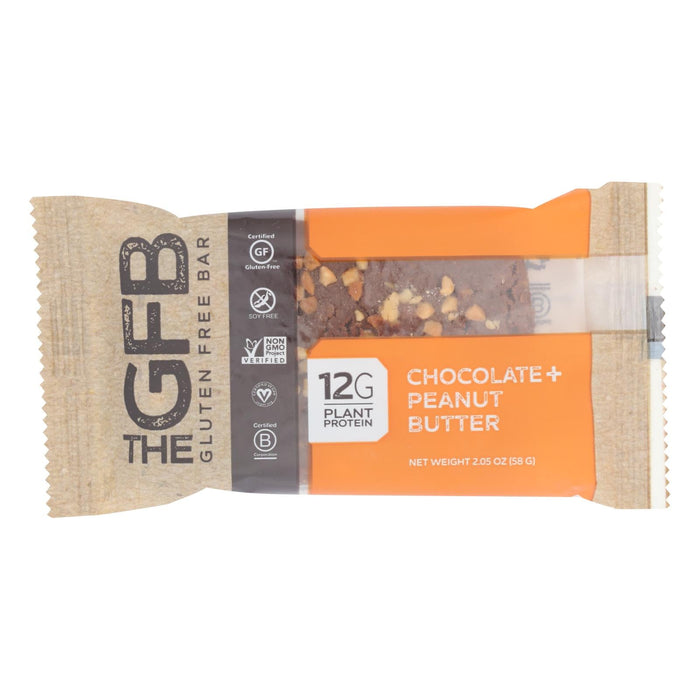 GlutenFreeb Chocolate Peanut Butter Bars - 12-Pack (2.05 Oz Each) - Gluten-Free