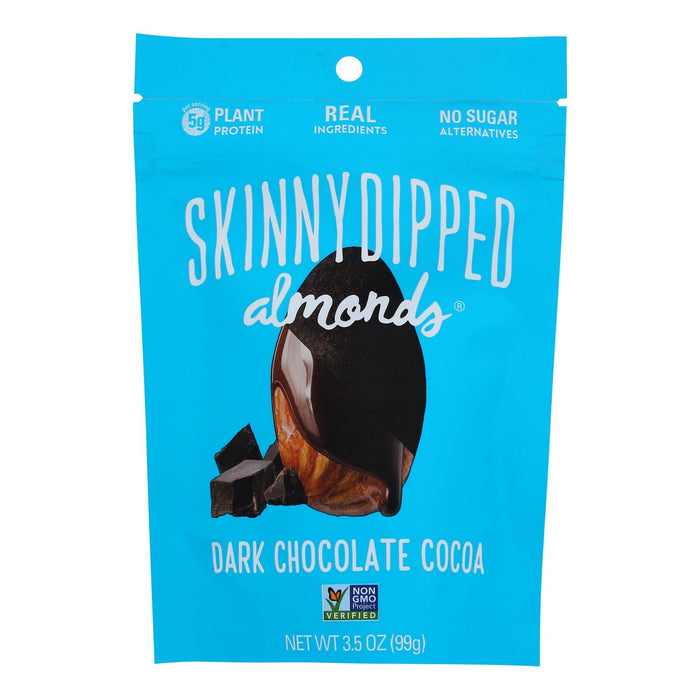 Skinnydipped Dark Chocolate Cocoa Almonds - 10 Pack - 3.5 Oz