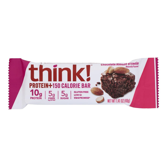 Thinkthin Chocolate Almond Protein + Fiber Bar - 1.41 Oz - Pack of 10