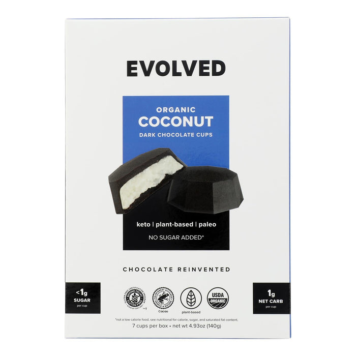 Evolved Keto Cups OG2 Coconut Butter - 6 Pack x 4.93 oz