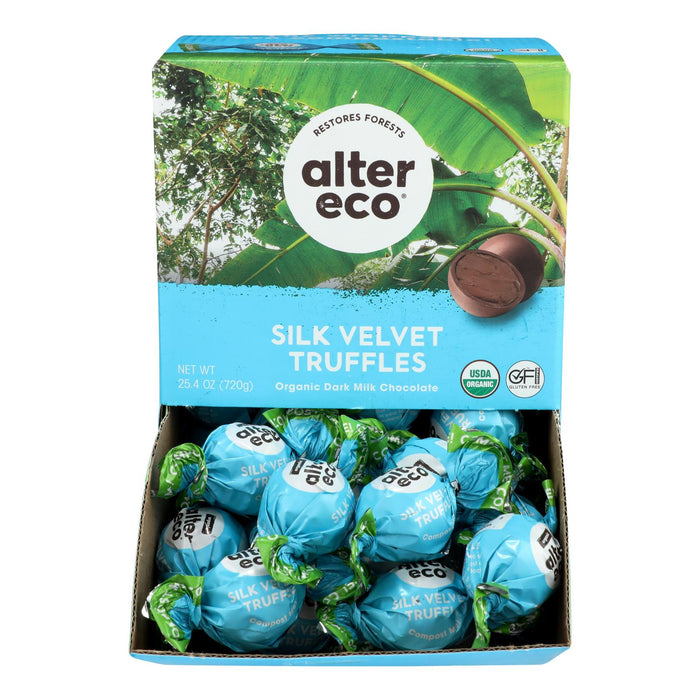 Alter Eco Organic Truffles - Velvet, 0.42 Oz - Case of 60
