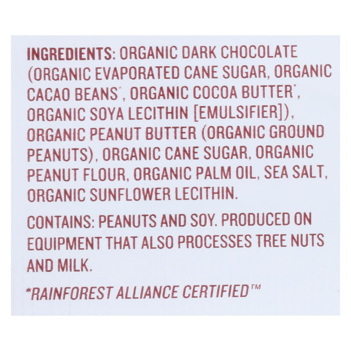 Justin's Organic Dark Chocolate Peanut Butter Cups - 1.4 Oz. - Case of 12