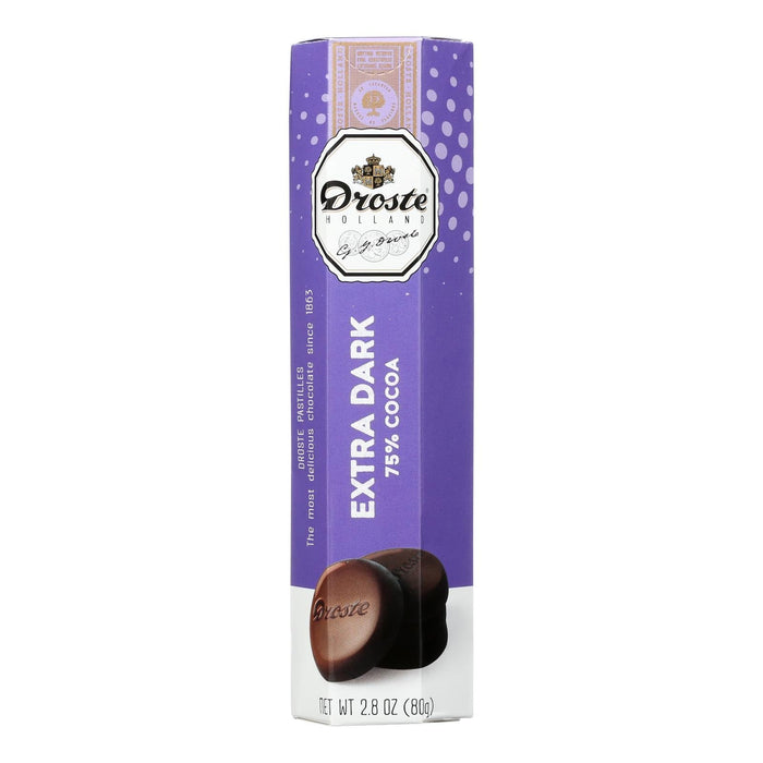 Droste Pastille Extra Dark 2.8 oz - Case of 12 Chocolates