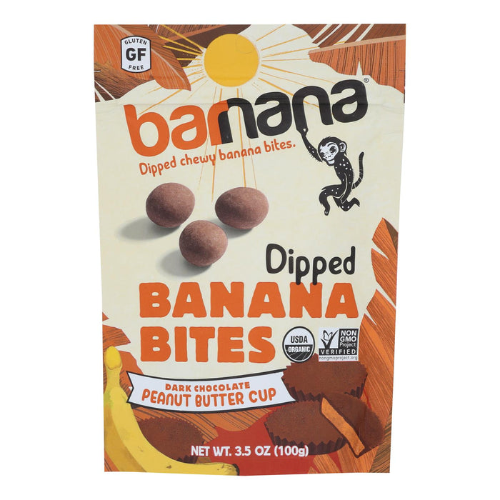 Barnana Chocolate PB Cup Ban Bites - 12 x 3.5 Oz