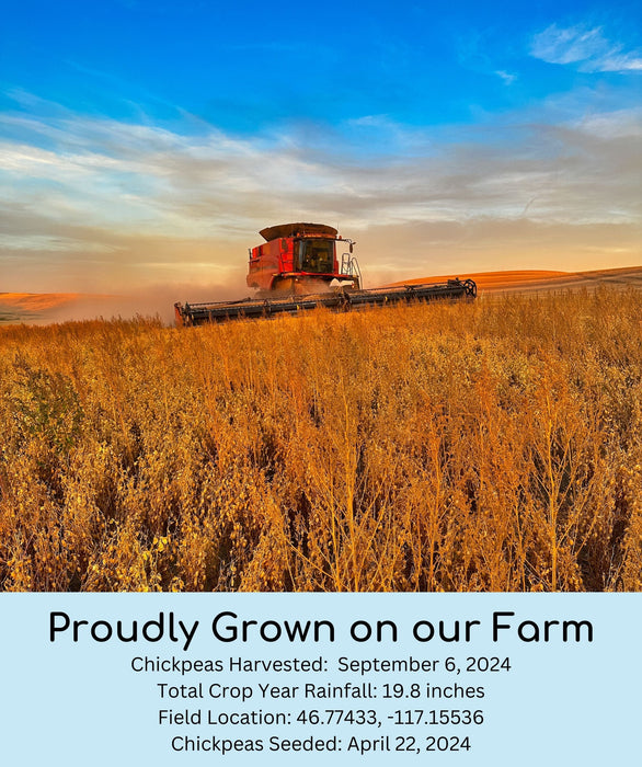 Chickpeas | 5 LB | Certified Glyphosate Residue Free