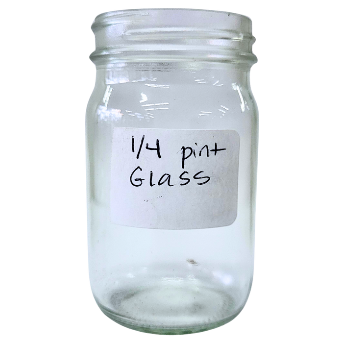1/4 pint Glass Jars - 4 1/4 oz