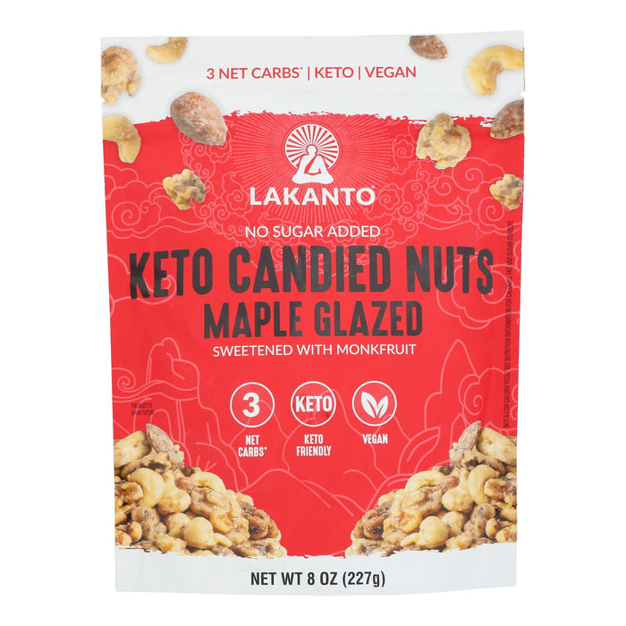 Lakanto Keto Maple Glazed Nuts - 8 Oz