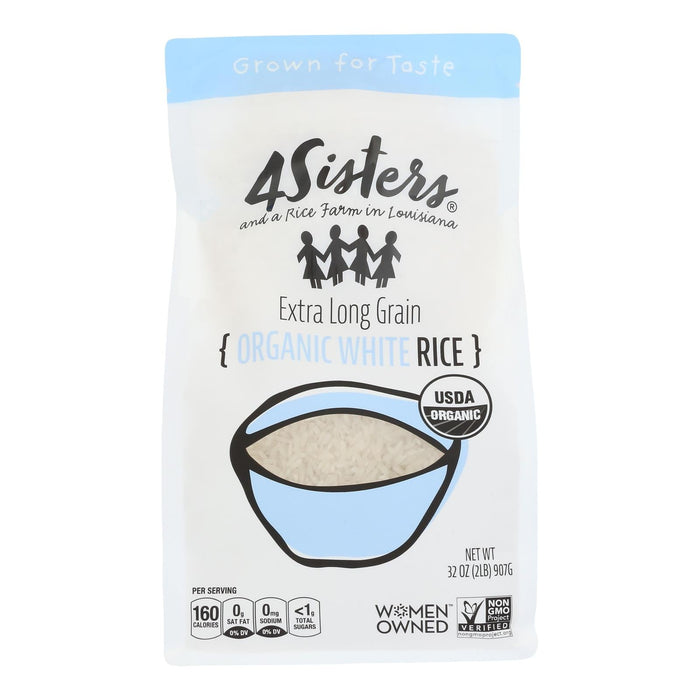 4 Sisters Rice OG2 White Long Grain | 2 Lb x6