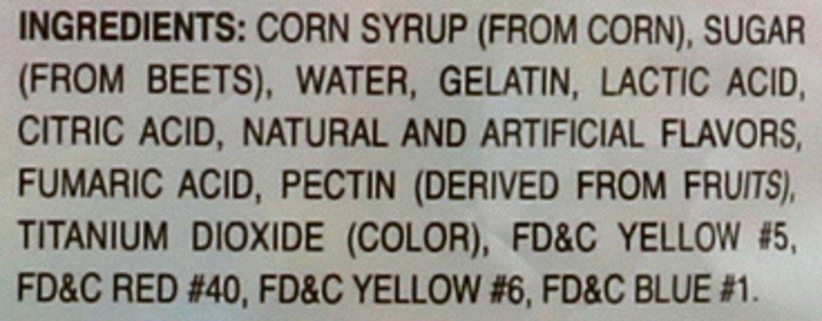 Albanese Gummi Mini Neon Worms - 4.5 lb Case