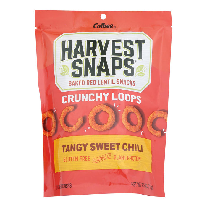 Harvest Snaps Crunch Loops Sweet Chili 2.5oz, Pack of 12