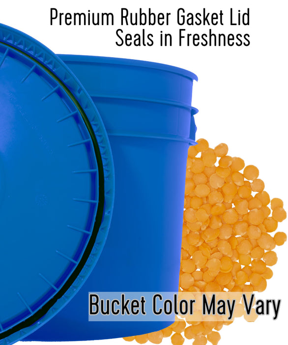 Red Lentils | 25 LB Bucket | Certified Glyphosate Residue Free