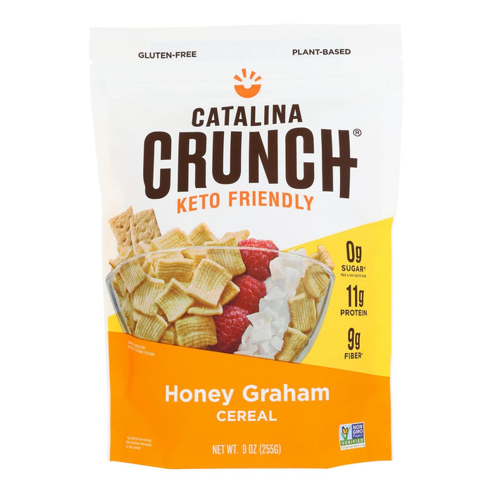 Catalina Crunch Honey Graham Flavor Cereal - 9 Ounce Bags (Case of 6)