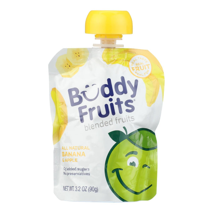 Buddy Fruits Originals Banana Apple, 3.2 Oz, Case of 18