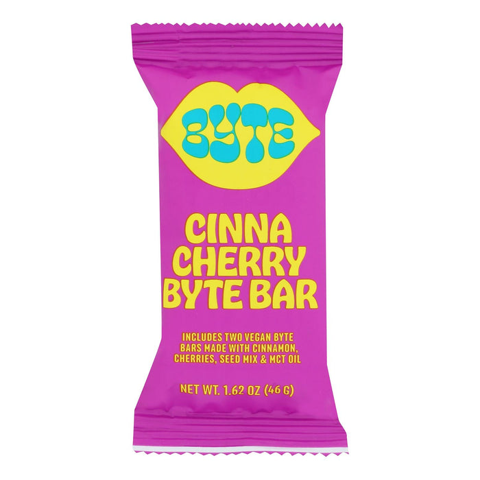 Byte Bars Cinnamon Cherry 1.62 Ounces, 12 Pack