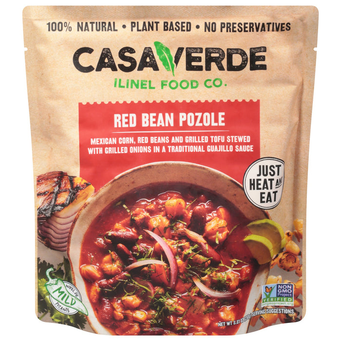 Casa Verde Pozole with Red Beans, 8.81oz - Case of 6