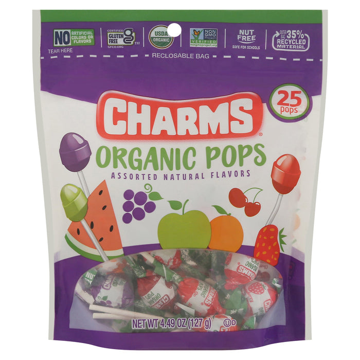 Charms Pops Original Assorted, 4.49 Oz (Case of 6)