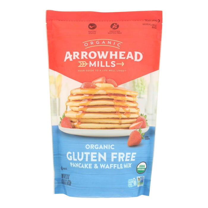 Arrowhead Mills Organic Gluten Free Pancake Mix, 22 Oz