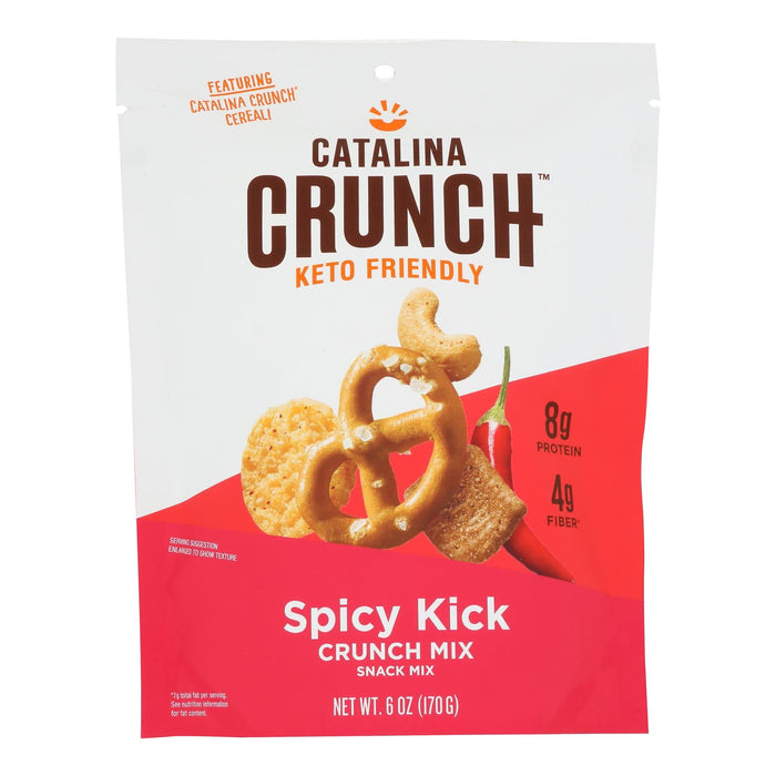 Catalina Crunch Spicy Kick Crunch Mix - 5.25 Ounces - Pack of 6