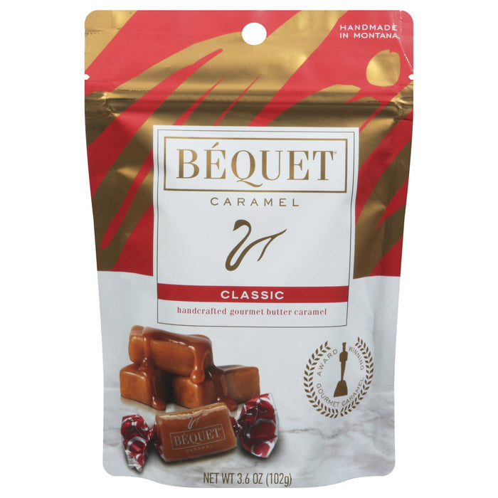 Bequet Caramel Classic, Case of 12 - 3.6 oz. Each
