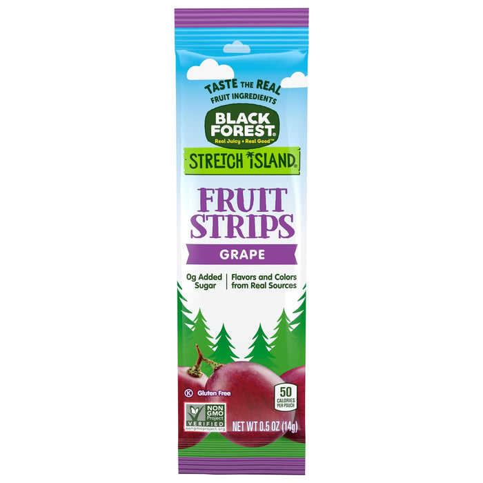 Black Forest Grape Stretch Island Fruit Strips 0.5oz Pack (Case of 30)