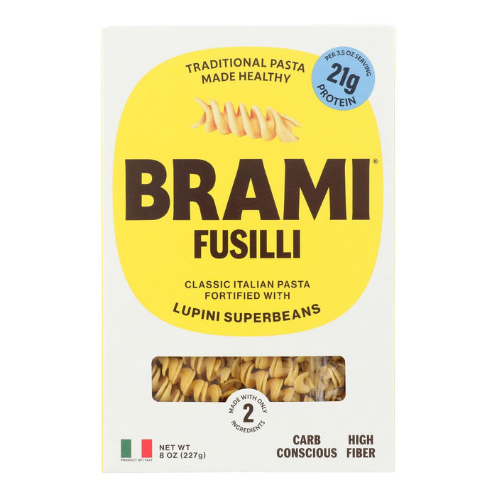 Brami Pasta Gluten-Free Premium Semolina Fusilli - 8 Oz, 8 Pack