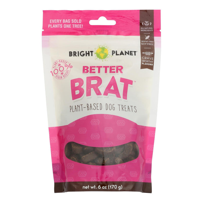 Bright Planet Better Brat Dog Treat, 6 Oz