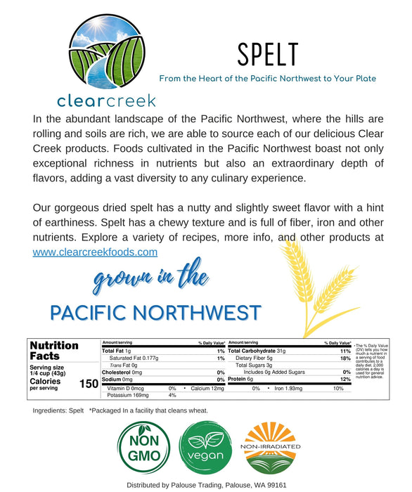 Spelt Berries | 25 LB Bucket