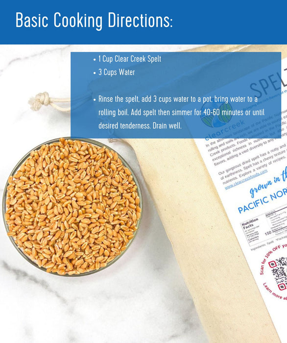 Spelt Berries | 25 LB