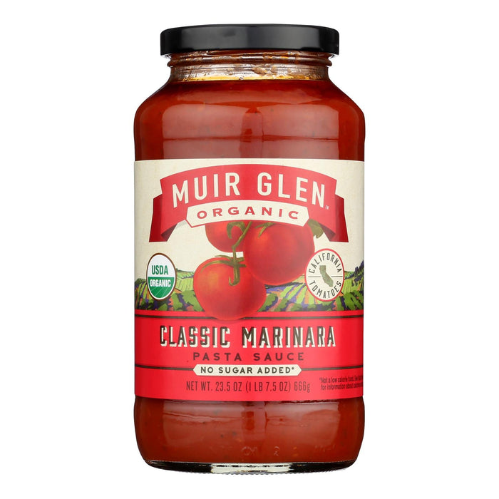 Muir Glen Organic Classic Marinara Pasta Sauce, 23.5 Fl Oz