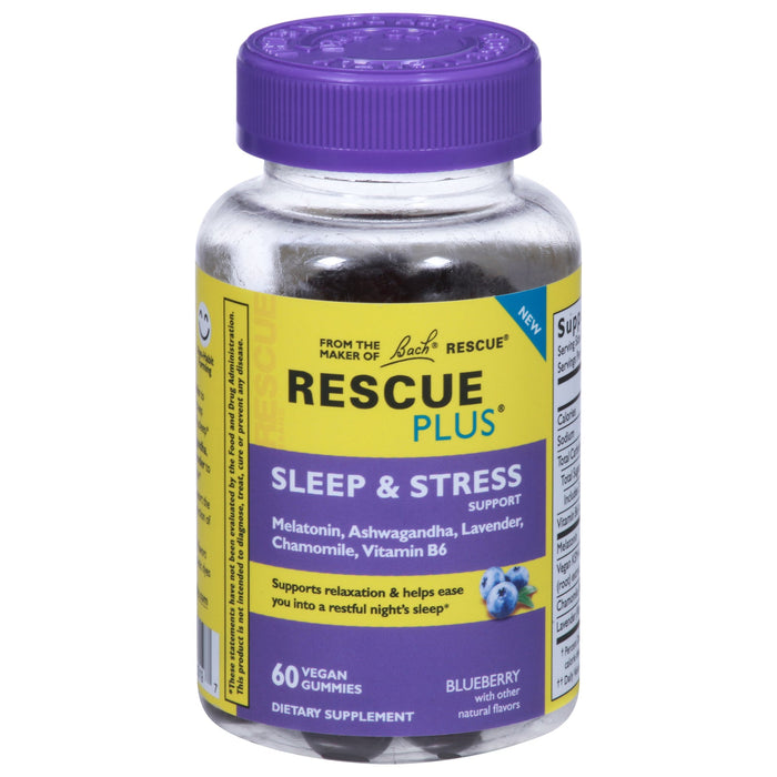 Rescue Sleep Gummy, Blueberry Flavor (60 Ct)