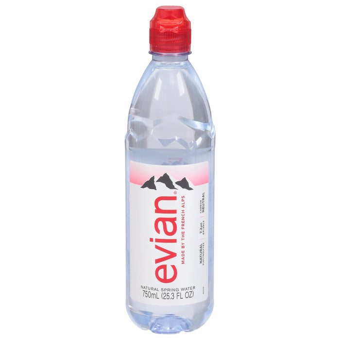 Evian Natural Spring Water - 25.4 Fl Oz - Pack of 12