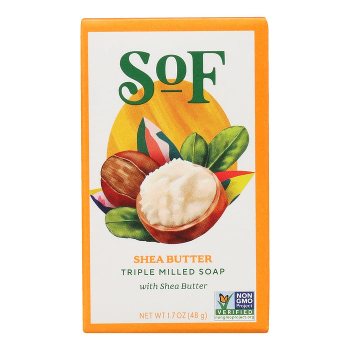 South Of France Moisturizing Shea Butter Bar Soap - Travel Size 1.7 Oz. - Case of 24