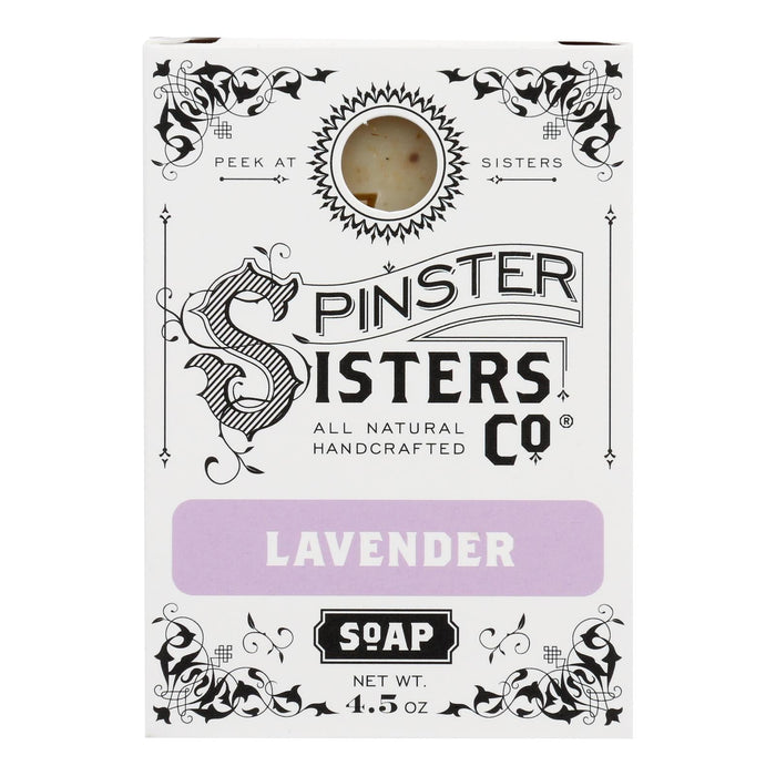 Spinster Sisters Company Lavender Soap Bar - 4.5 Ounces