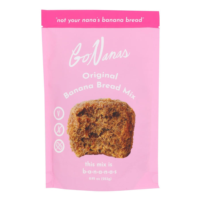 Gonanas Mixed Banana Bread Original, 8.95oz, Case of 6