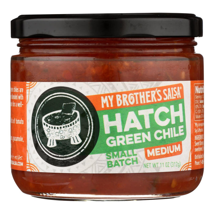My Brother's Salsa Hatch Green Chile Salsa, 16oz Pack of 6