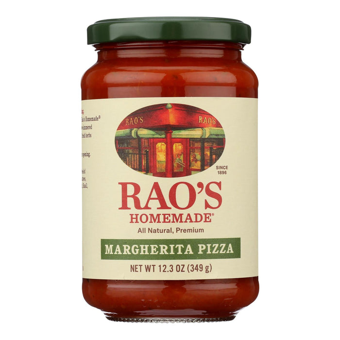 Rao's Premium Pizza Margherita Sauce, Case of 6 - 12.3 Oz. Each