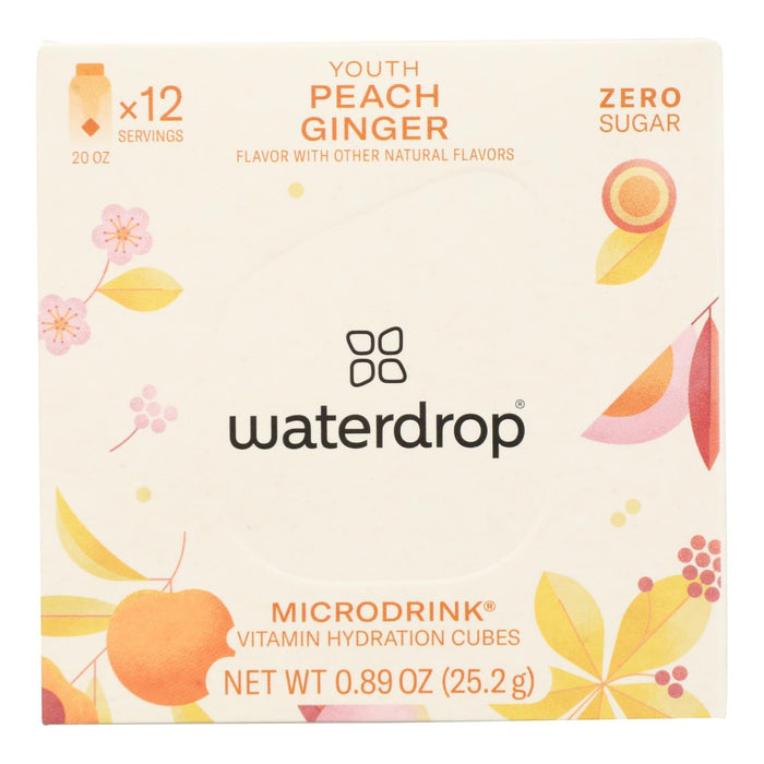 Waterdrop Microdrink Youth Punch Ginger, 6 Pack - 0.85 Oz