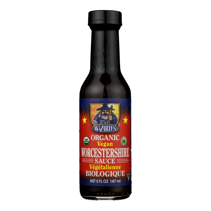 Organic Wizard Vegan Worcestershire Sauce - 12 x 8 Fl. Oz. Case