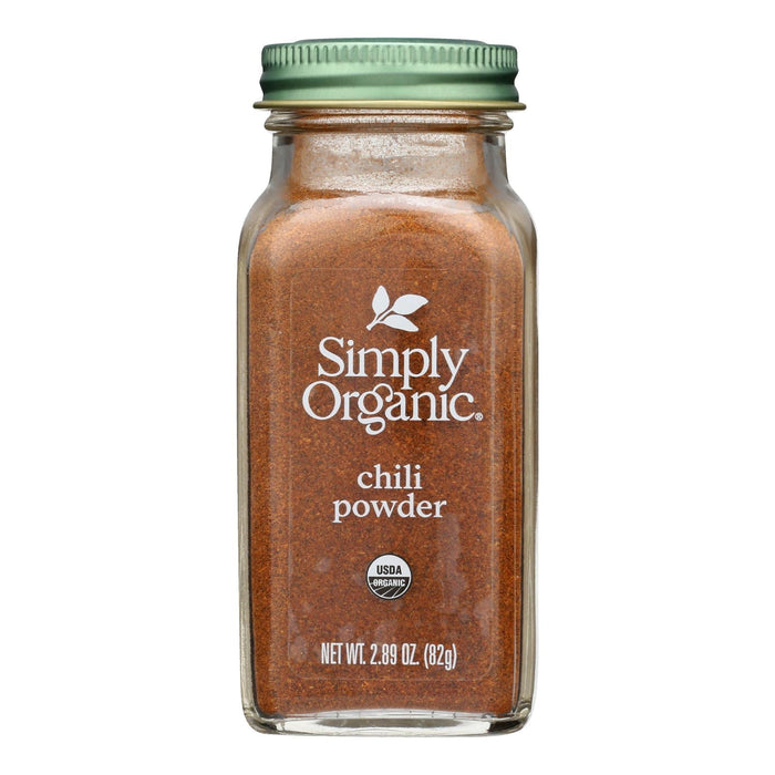 Simply Organic Chili Powder, Organic, 2.89 Oz, Case of 6