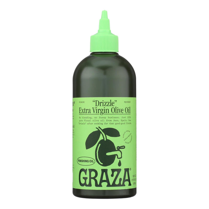 Graza Extra Virgin Olive Oil, 16.9 OZ Squeeze Bottle (Case of 6)