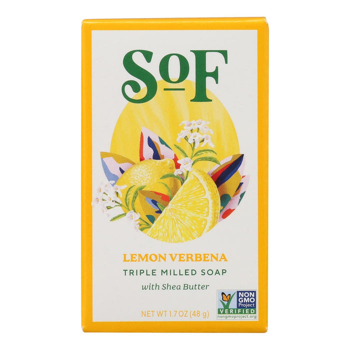 South Of France Lemon Verbena Bar Soap - Travel Size 1.7 oz (Case of 24)