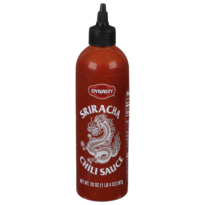 Dynasty Sriracha Chili Sauce - Case of 12 - 20 Oz Bottles