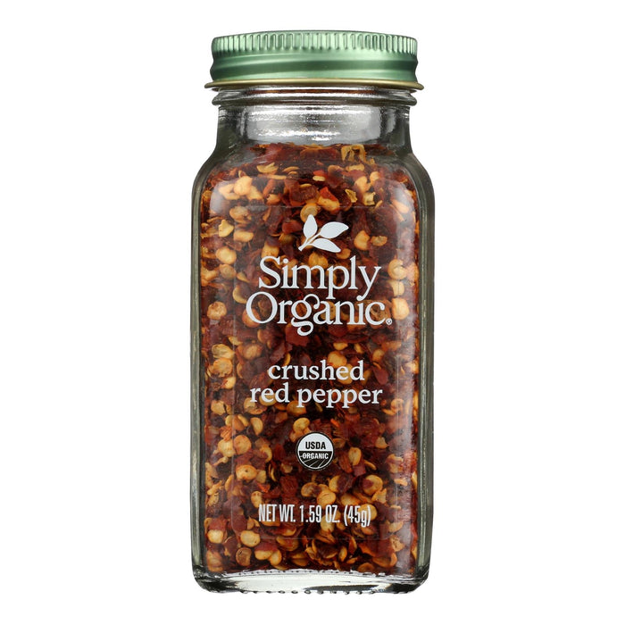 Simply Organic Crushed Red Pepper - 1.59 Oz (Pack of 6)