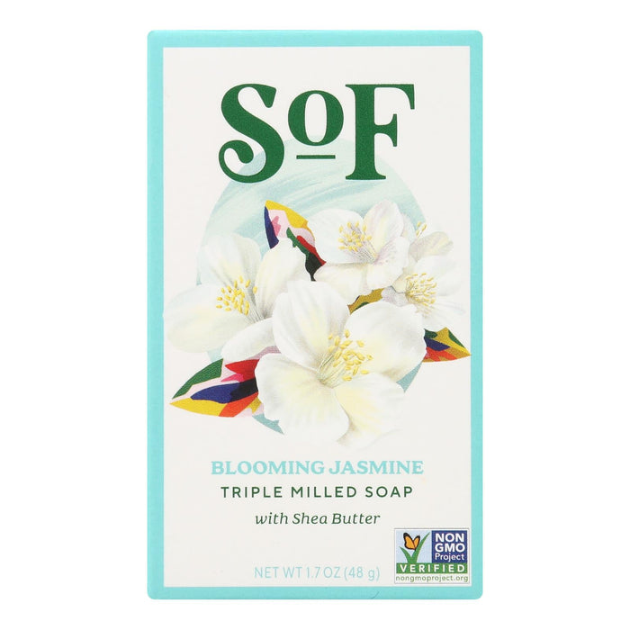 South Of France Jasmine Blossom Luxurious Bar Soap - 1.7 Oz (24 Pack)