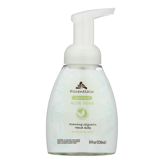 Essentials Deep Exfoliating Foaming Hand Soap with Glycolic Acid & Aloe Vera