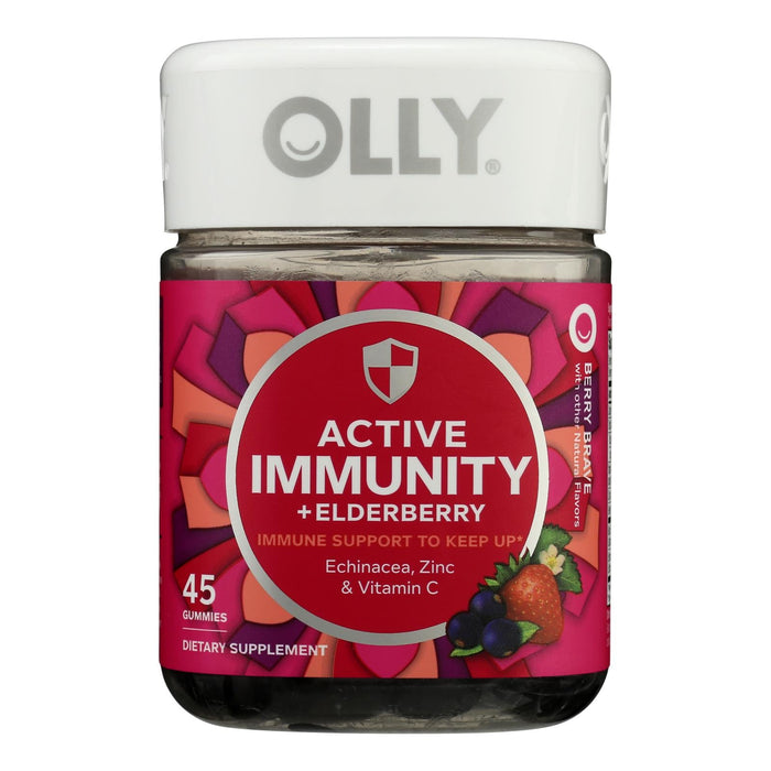 Olly Elderberry Active Immune System Support, 45ct - Pack of 3